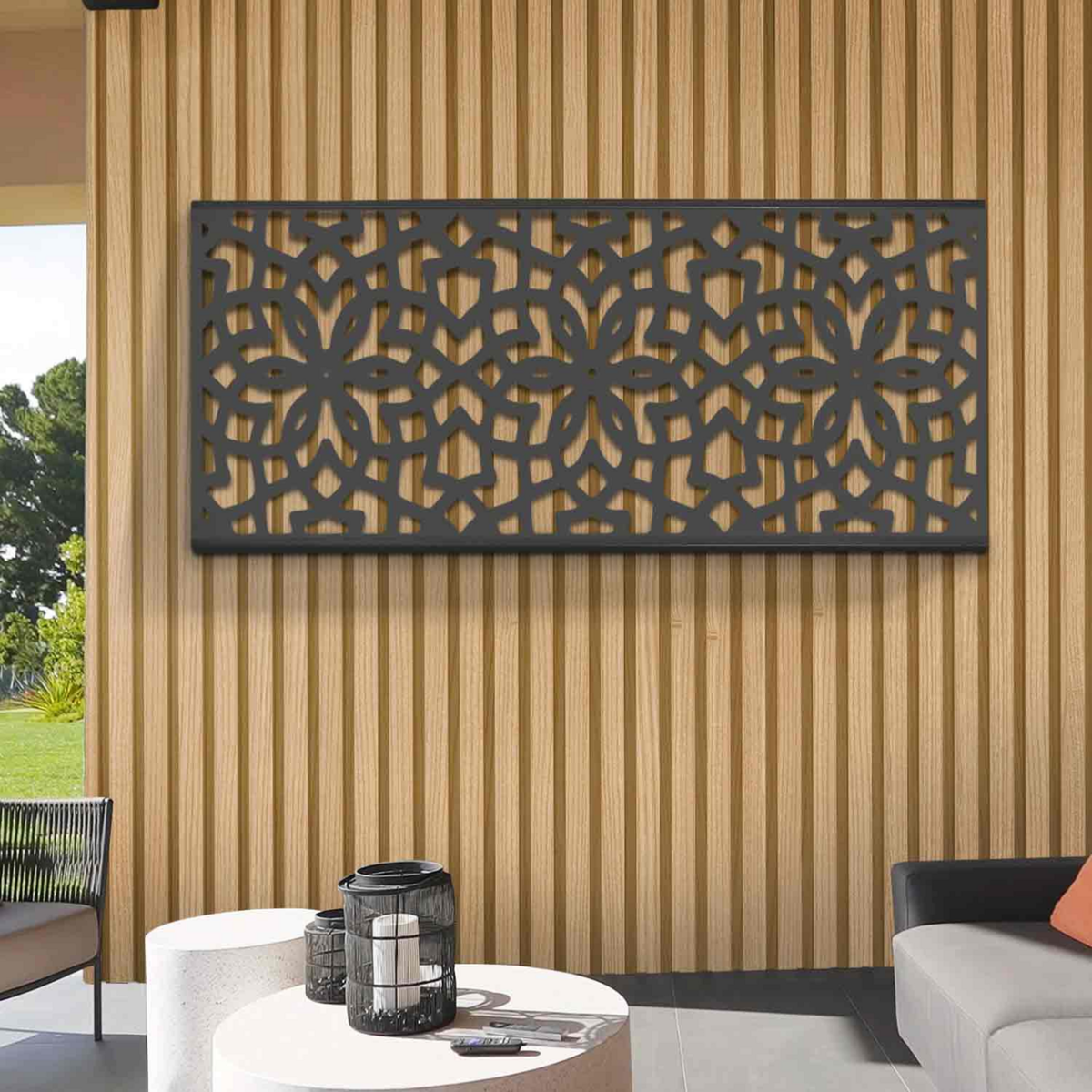 ID MARKET Panneau décoratif universel 150 x 50 CM GRANADA gris