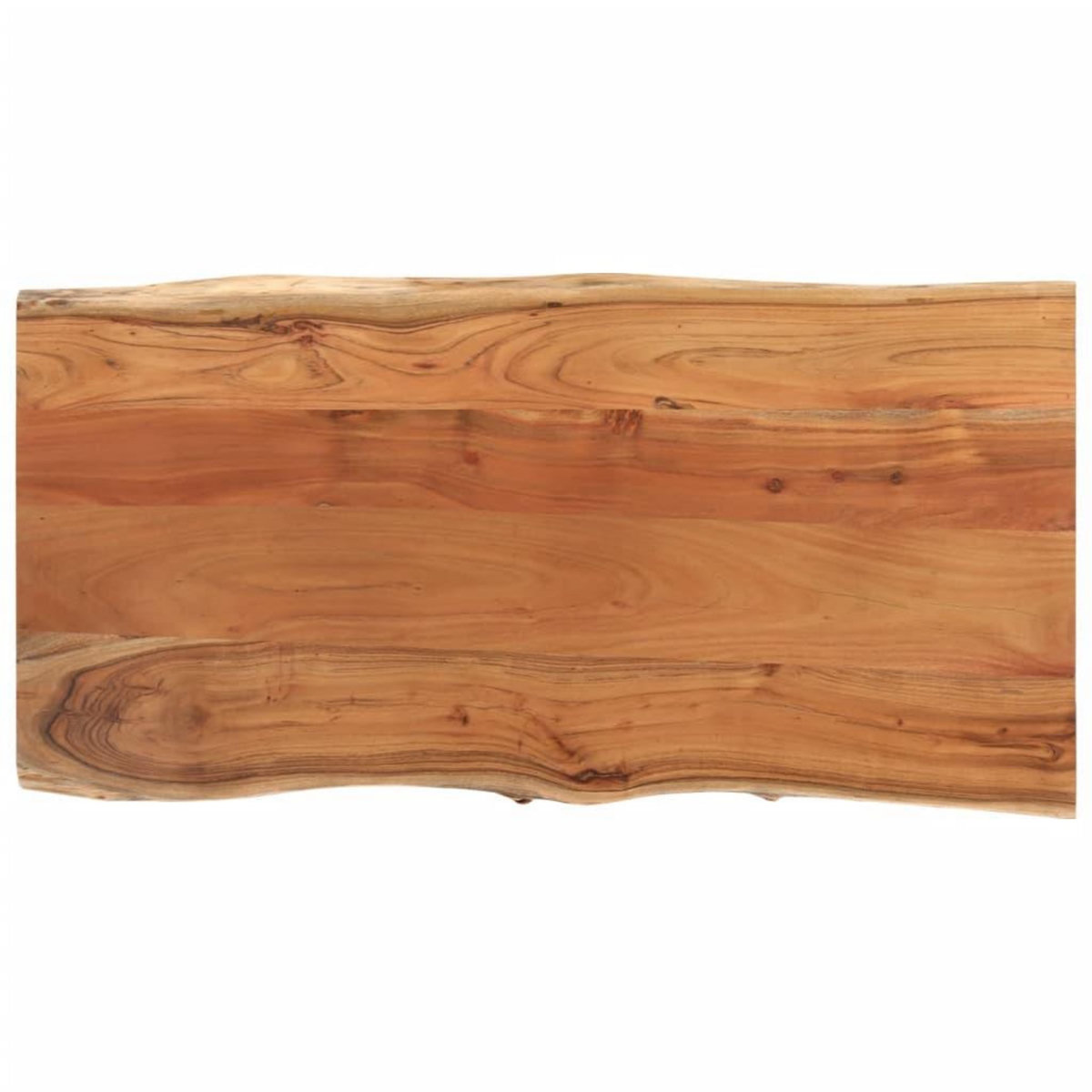 VIDAXL Dessus de table 80x40x2,5 cm rectangulaire bois massif acacia