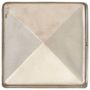Voir la diapositive 5 : VIDAXL Bouchons de poteau de cloture pyramidaux 6 pcs Inox 81x81 mm