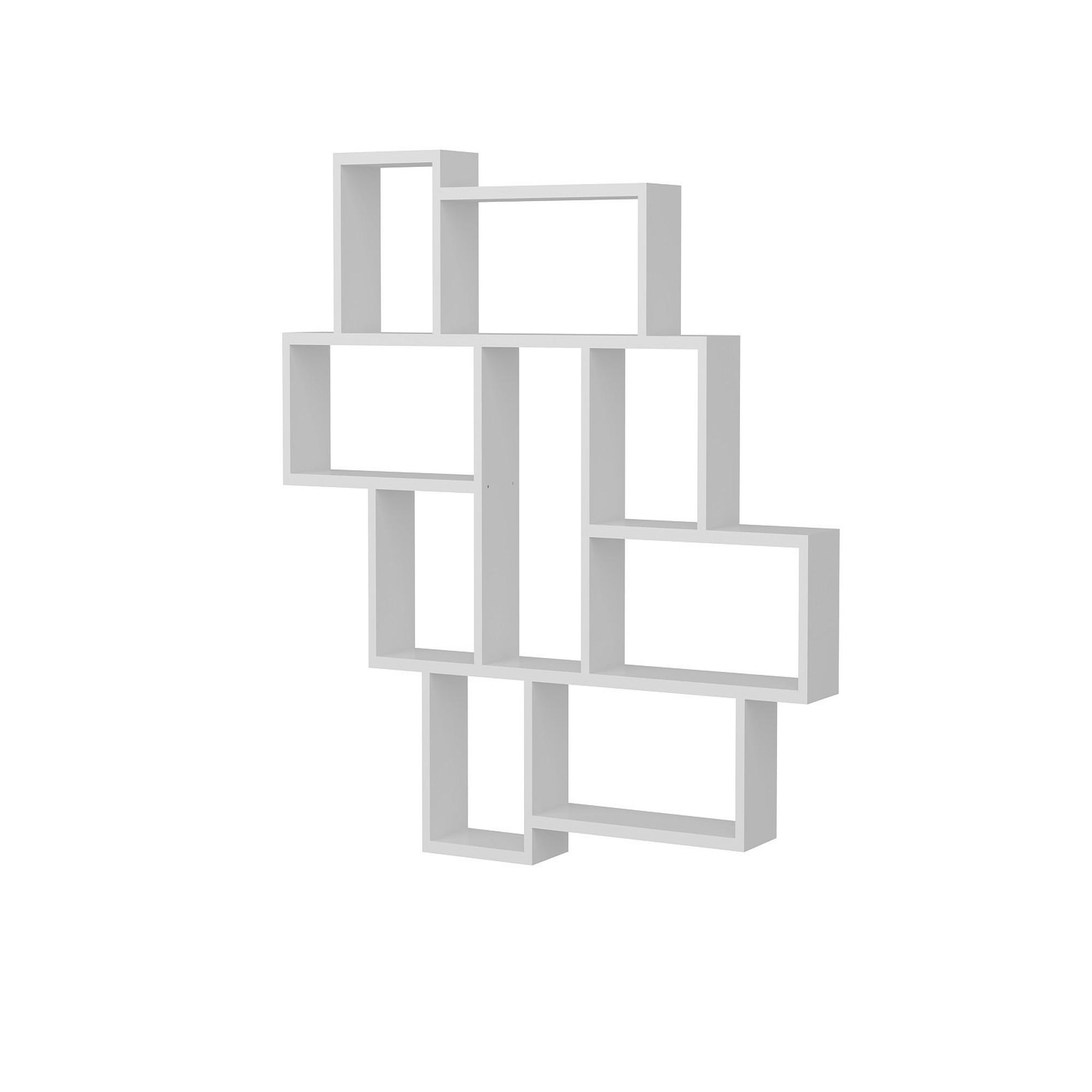 Habitat et Jardin Étagère murale en bois  parola  - 115 x 15 x 103 cm - blanc