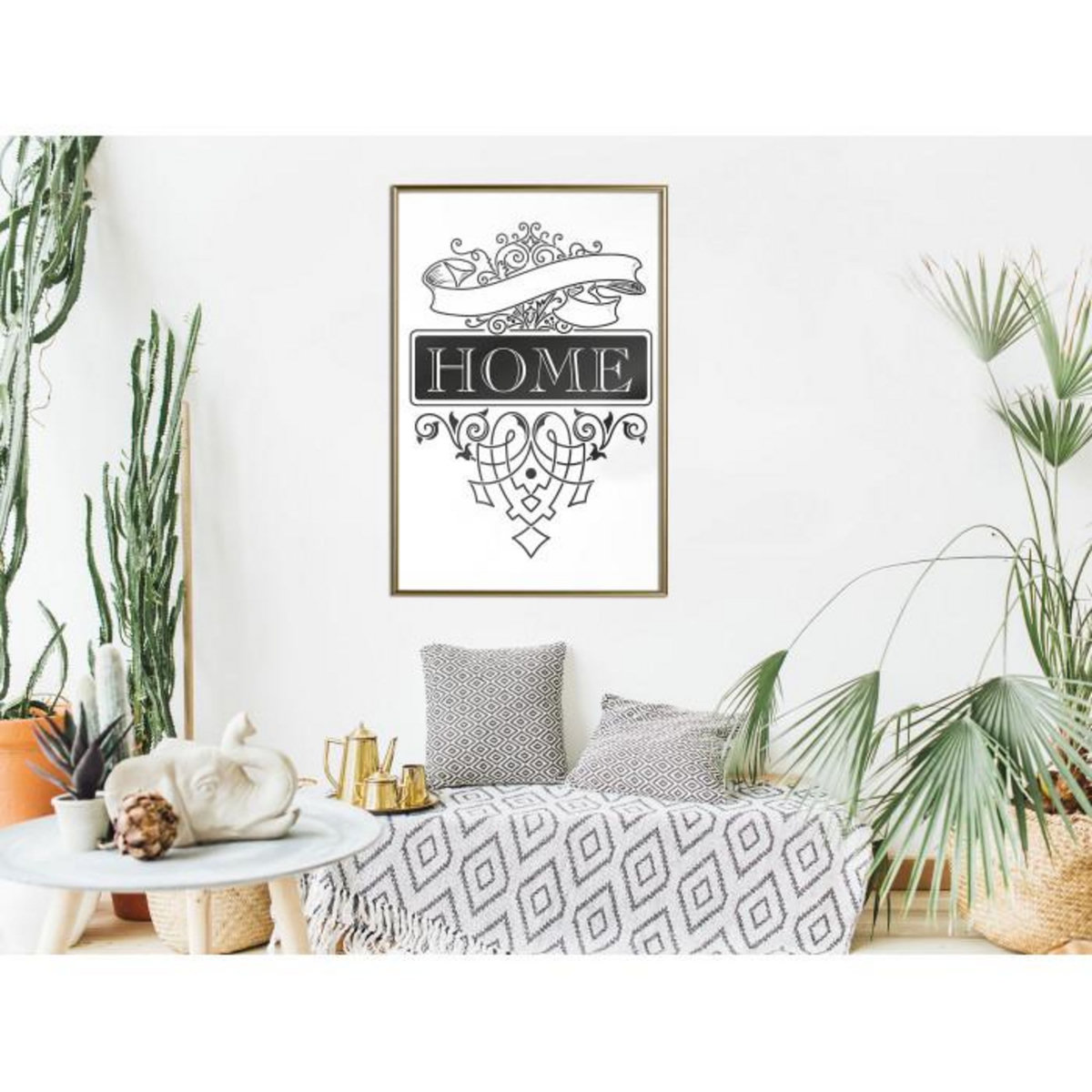 Paris Prix Affiche Murale Encadrée  Home III