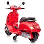 Voir la diapositive 2 : Jamara Porteur Vespa GTS 125 rouge