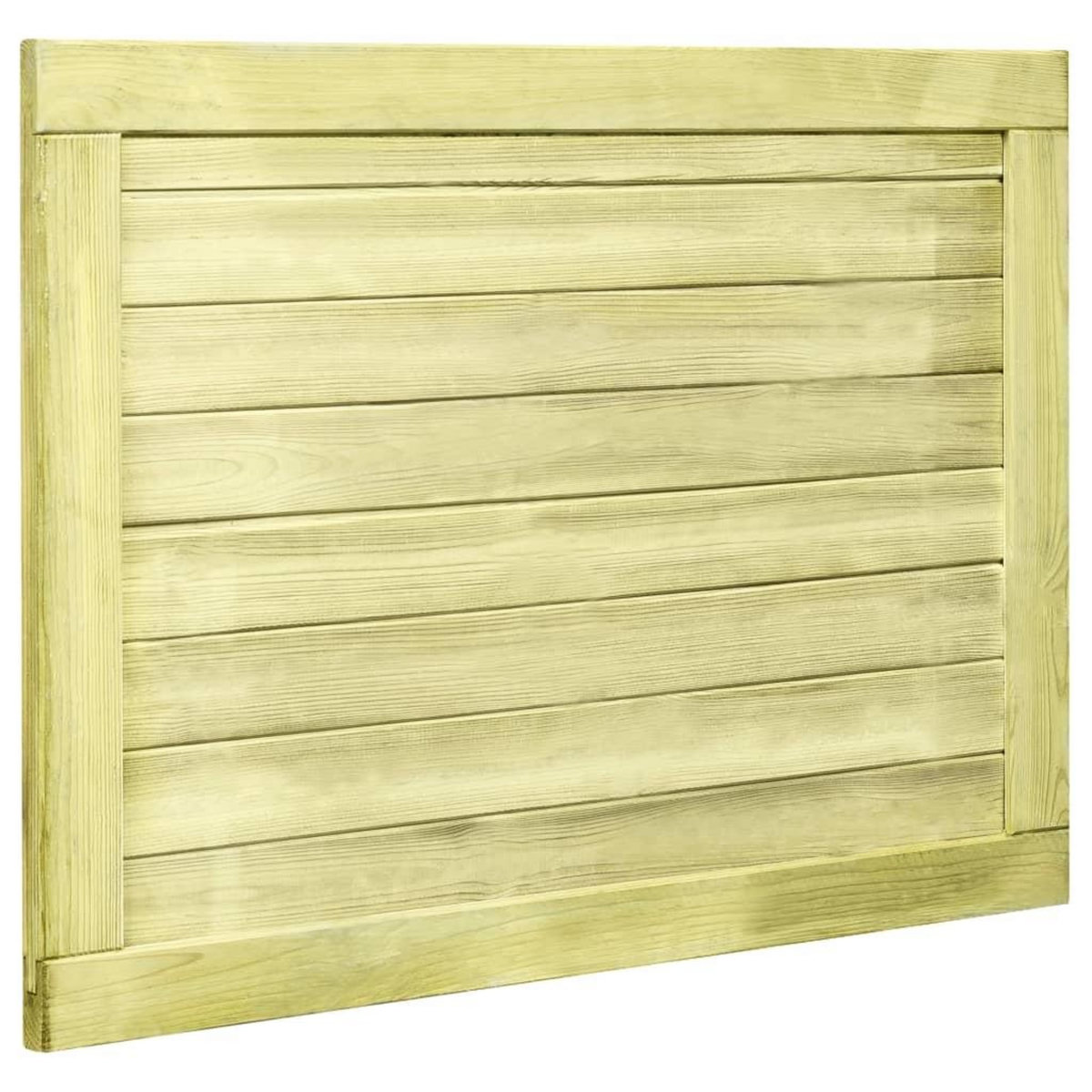 VIDAXL Portail de jardin Bois de pin impregne 75x100 cm