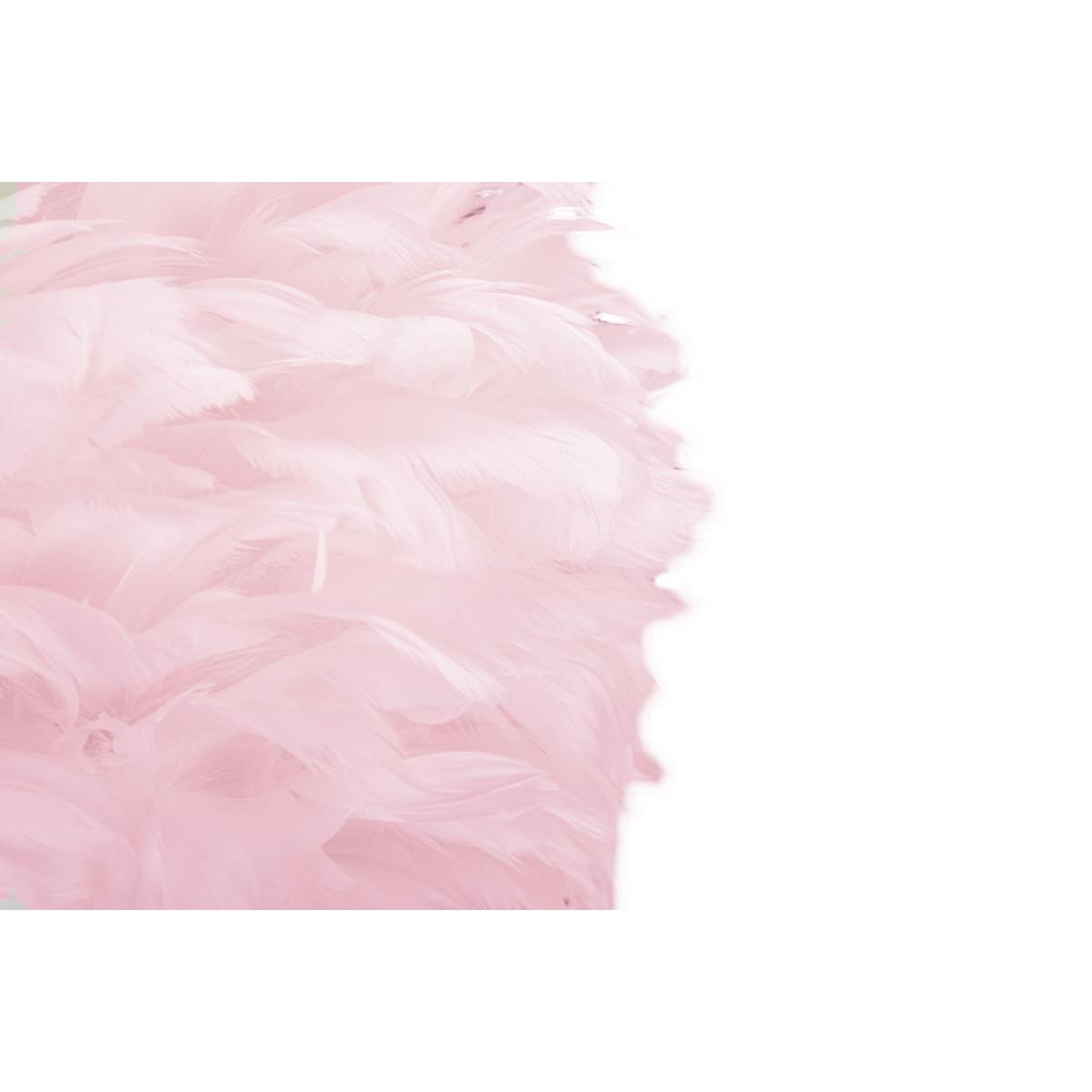 Voir la diapositive 5 : Paris Prix Lampe à poser imitation plume  slim  63cm or & rose