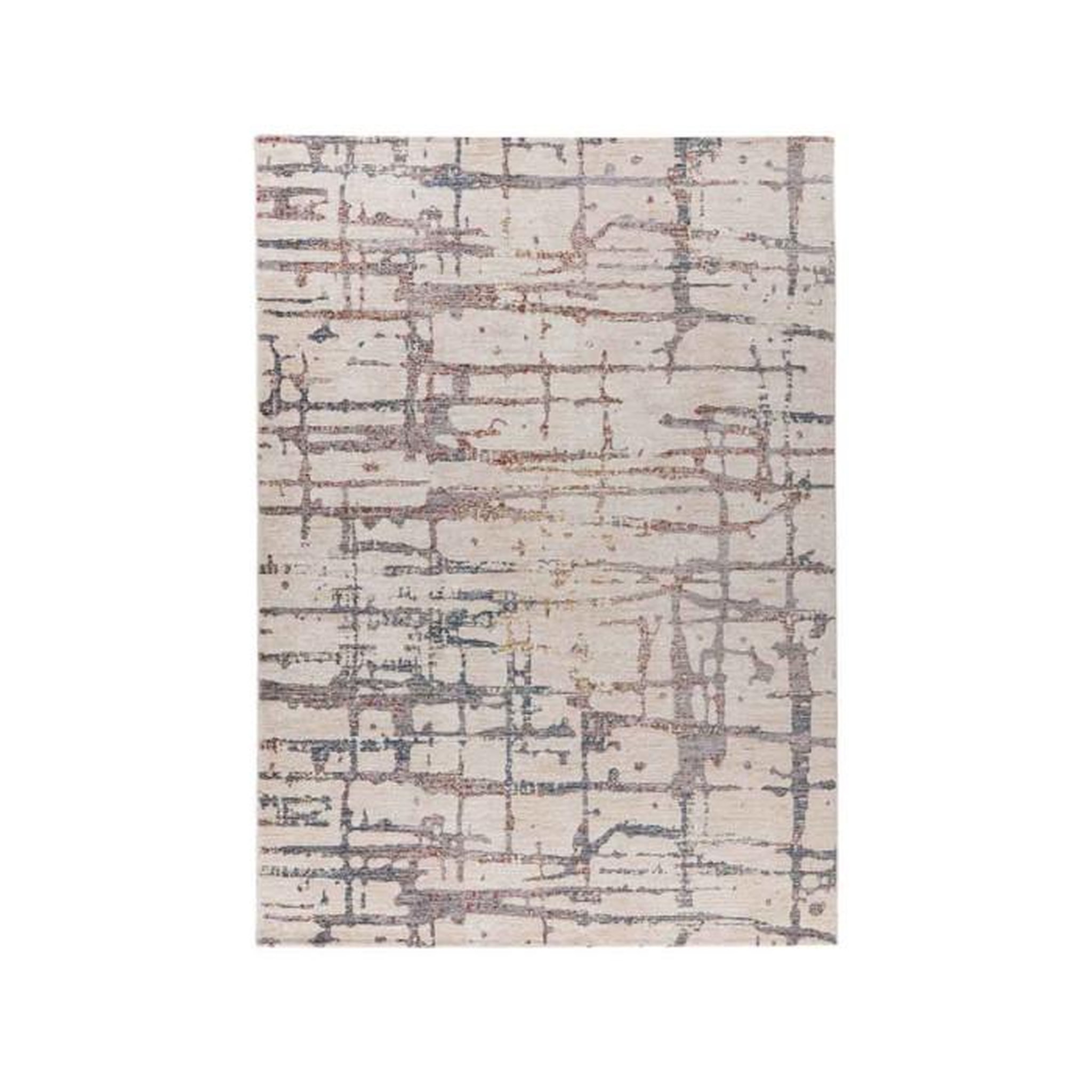 Paris Prix Tapis Tissé Imprimé Abstrait  Jaka  Crème. Coloris disponibles : Beige