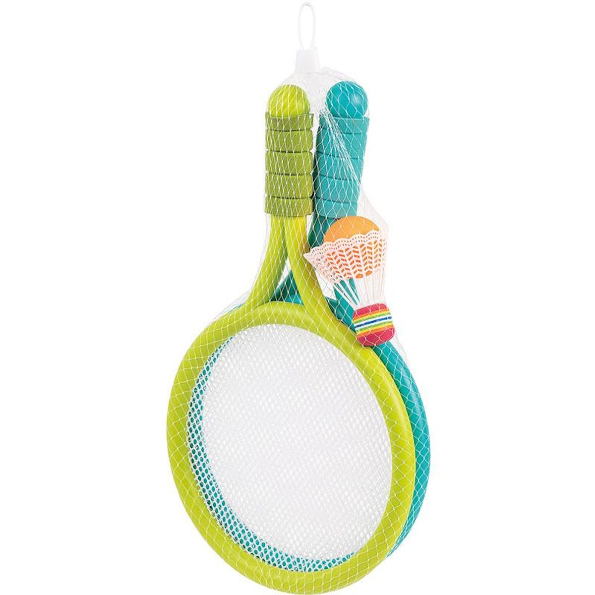 2 RAQUETTES PLAGE 2 BALLES ABC 2110324