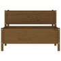 Voir la diapositive 5 : VIDAXL Jardiniere Marron miel 110x84x75 cm Bois massif de pin