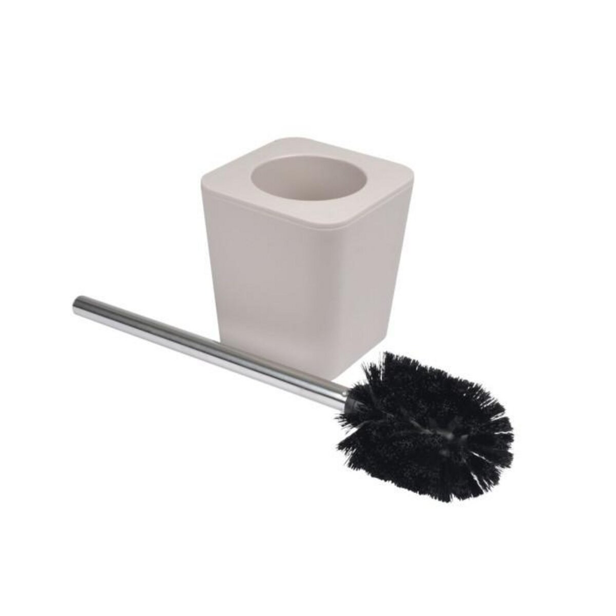 Paris Prix Brosse WC Soft Touch  Vitamine  39cm Taupe