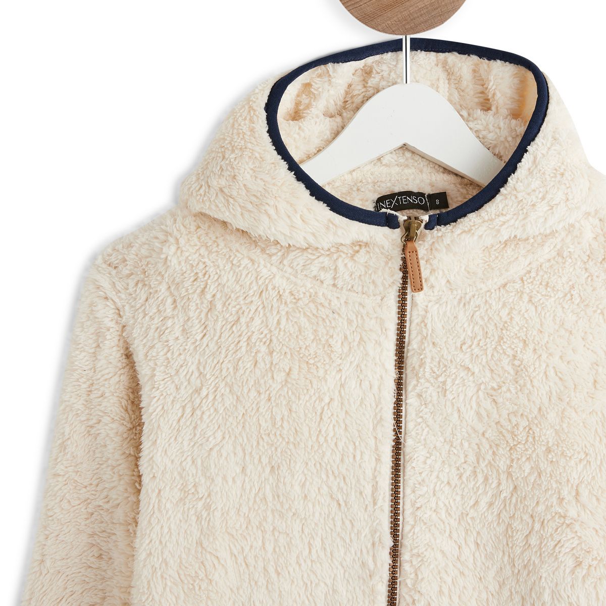 IN EXTENSO Sweat cherpa zippé garçon