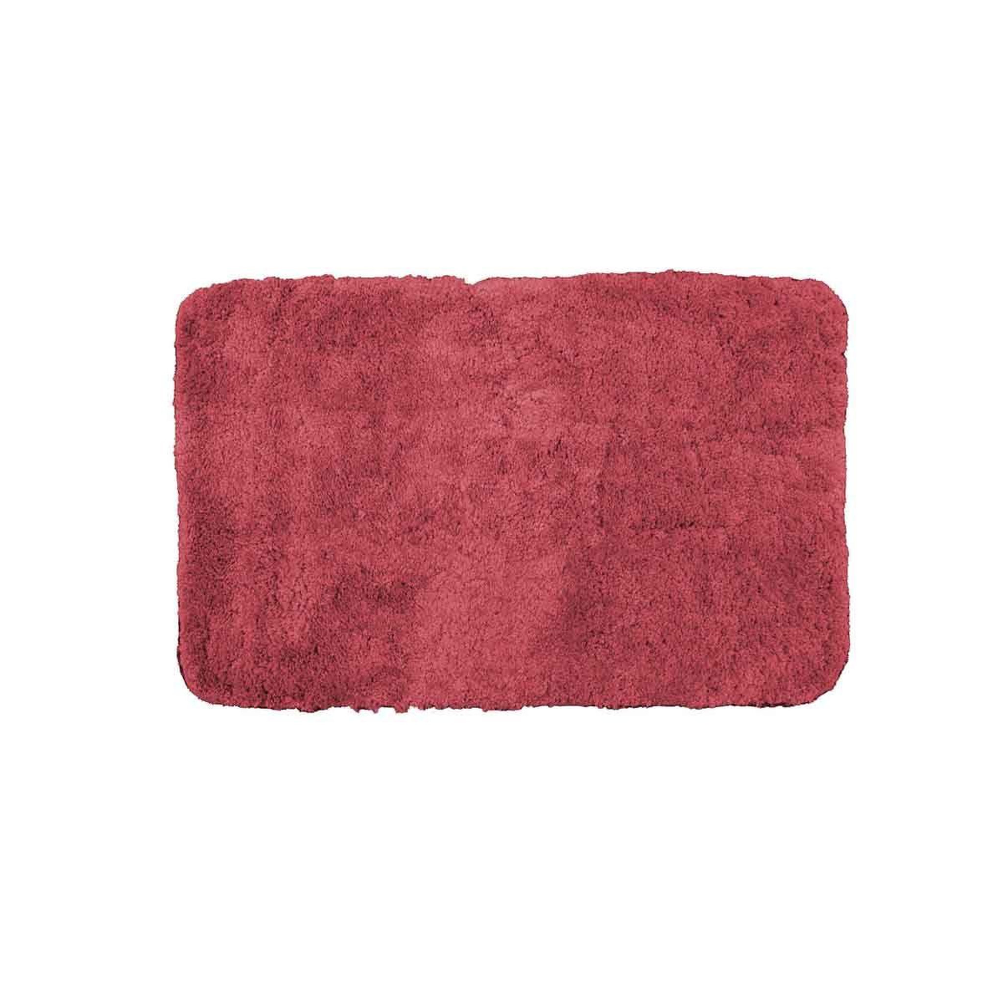 Voir la diapositive 2 : Douceur d'Intérieur Tapis de bain  softness  50x80cm framboise