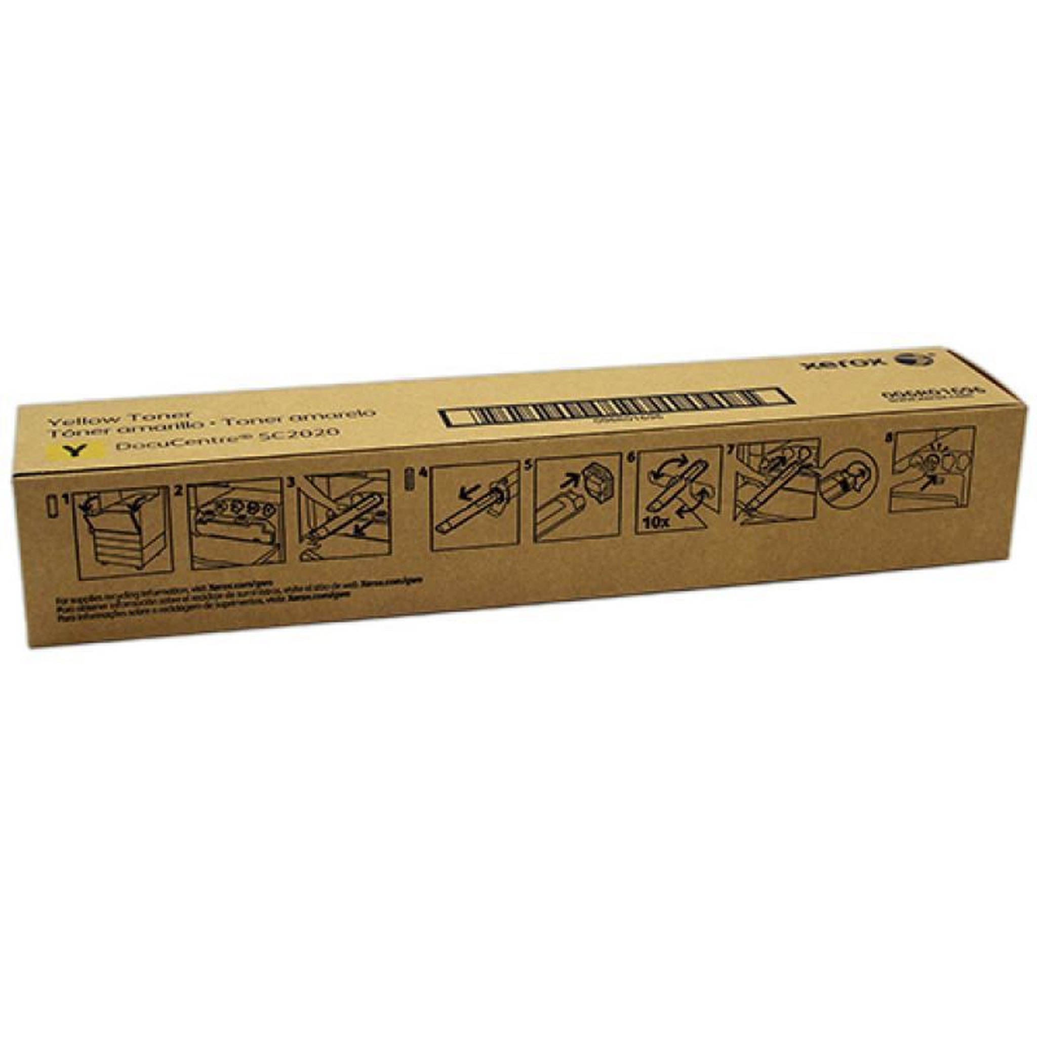 Voir la diapositive 3 : Xerox Xerox Toner Yellow Gelb SC2020 (006R01696) (3k)
