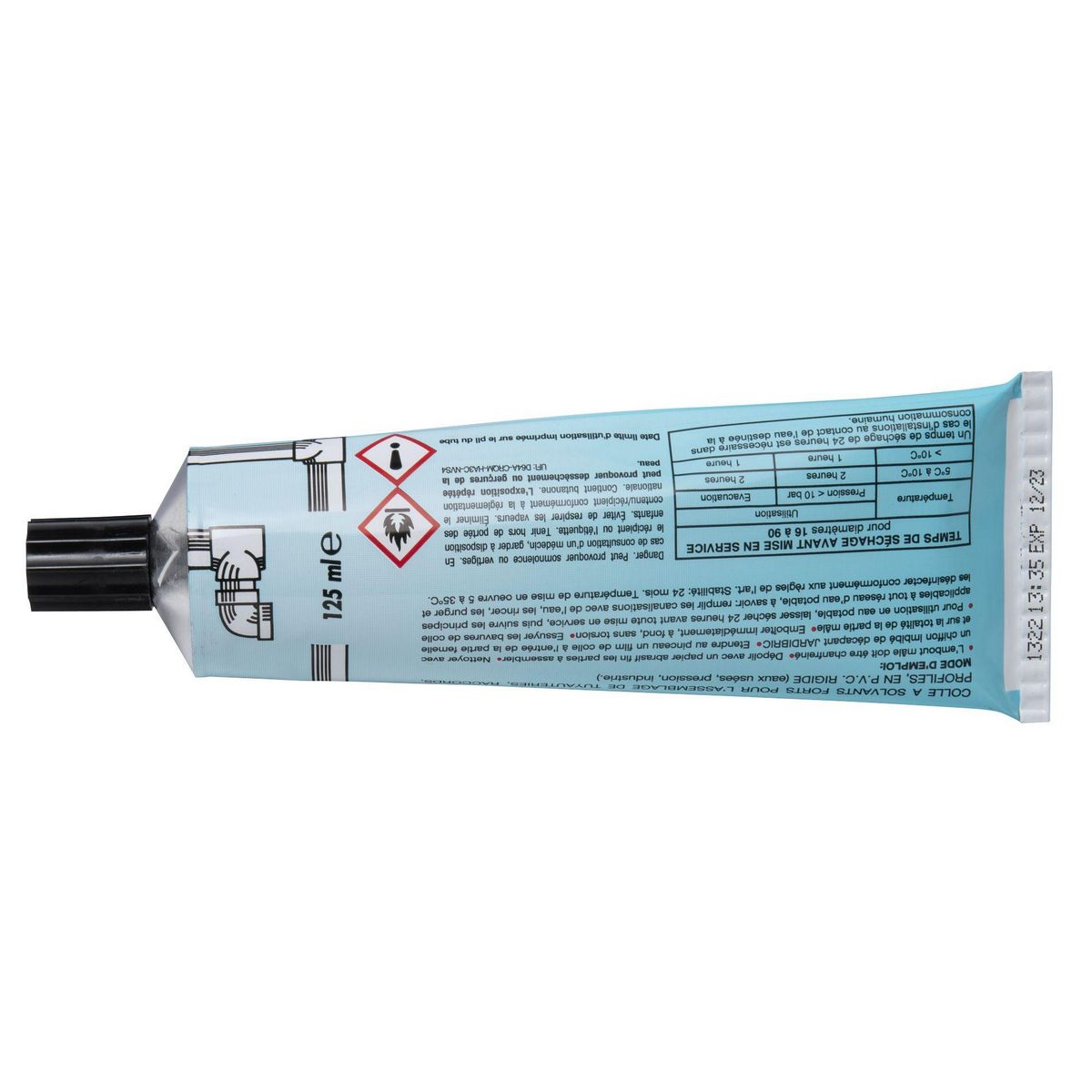 Jardibric Tube de colle PVC Jardibric  125 ml