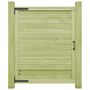 Voir la diapositive 2 : VIDAXL Portail de jardin Bois de pin impregne 125x100 cm