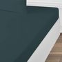 Voir la diapositive 4 : FUTURE HOME Drap housse uni en coton 57 fils