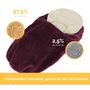 Voir la diapositive 4 : VIVEZEN Chaussons chauffants universels taille 36 au 43