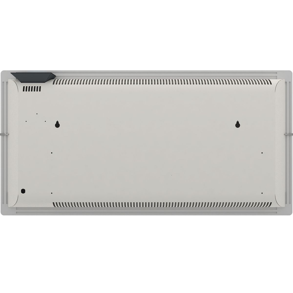 MAZDA Radiateur électrique 1500W pierre naturelle Dual Kherr - Sable Blanc