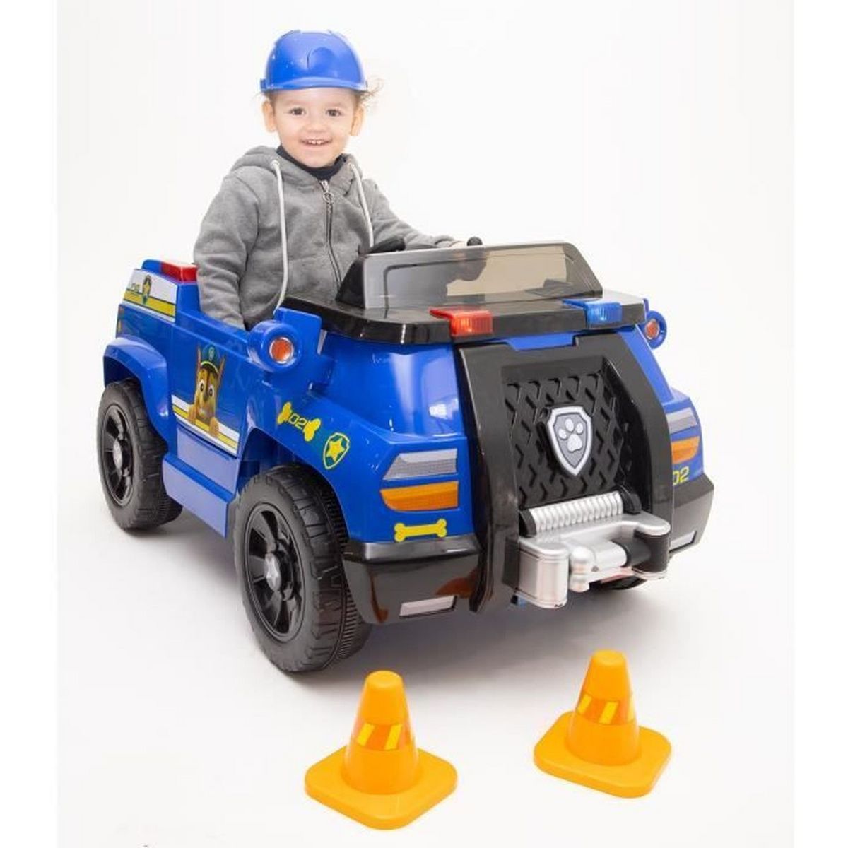 E-Road Camion de police 6V Chase Pat Patrouille