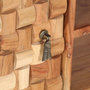 Voir la diapositive 5 : VIDAXL Meuble TV 100x35x40 cm Bois d'acacia massif