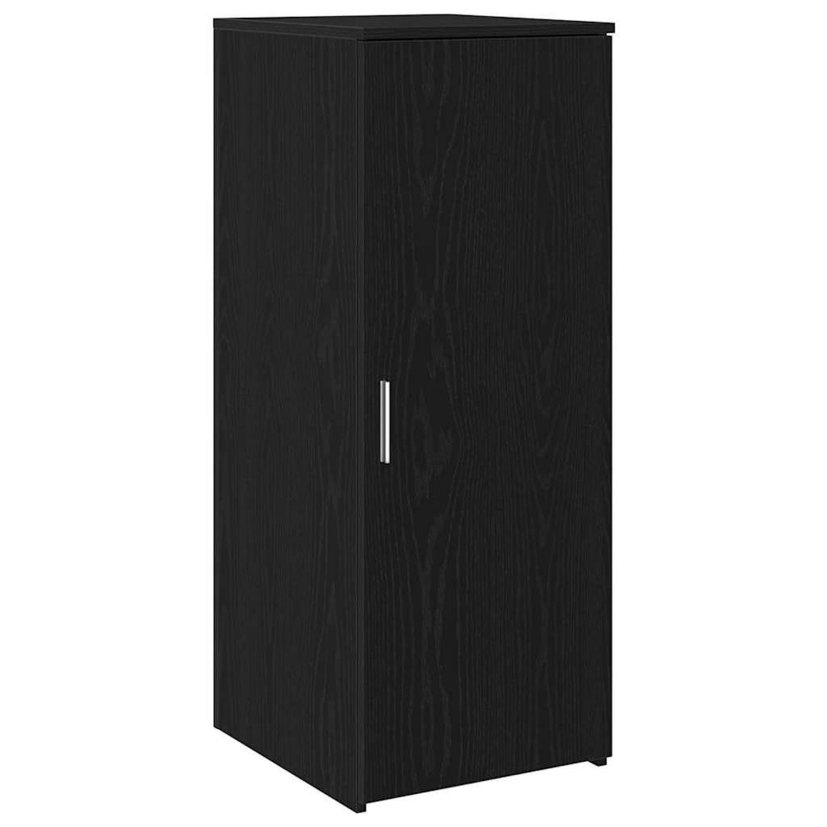 VIDAXL Armoire de rangement noir 40x45x103,5 cm bois d'ingenierie