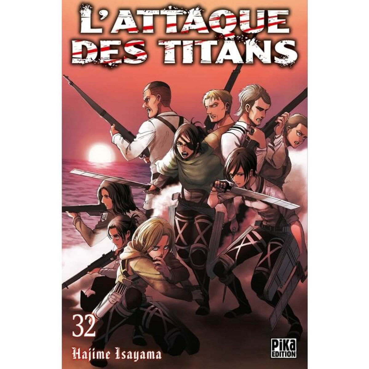 Hachette jeunesse L'attaque des titans - tome 32