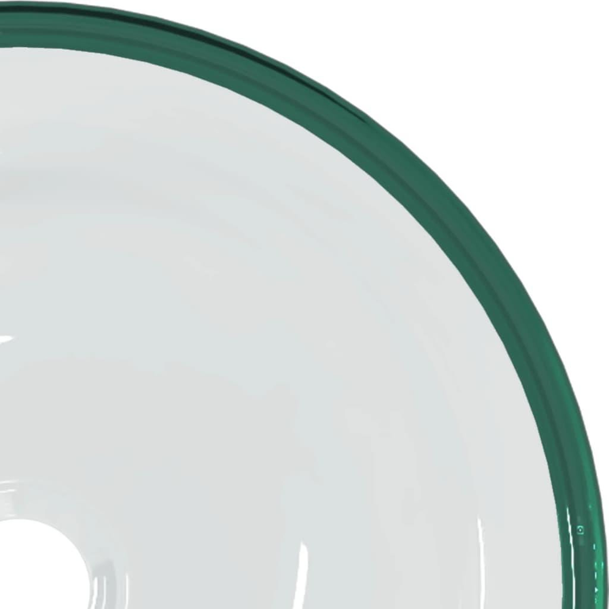 Voir la diapositive 4 : VIDAXL Lavabo Verre trempe 35x12 cm Transparent
