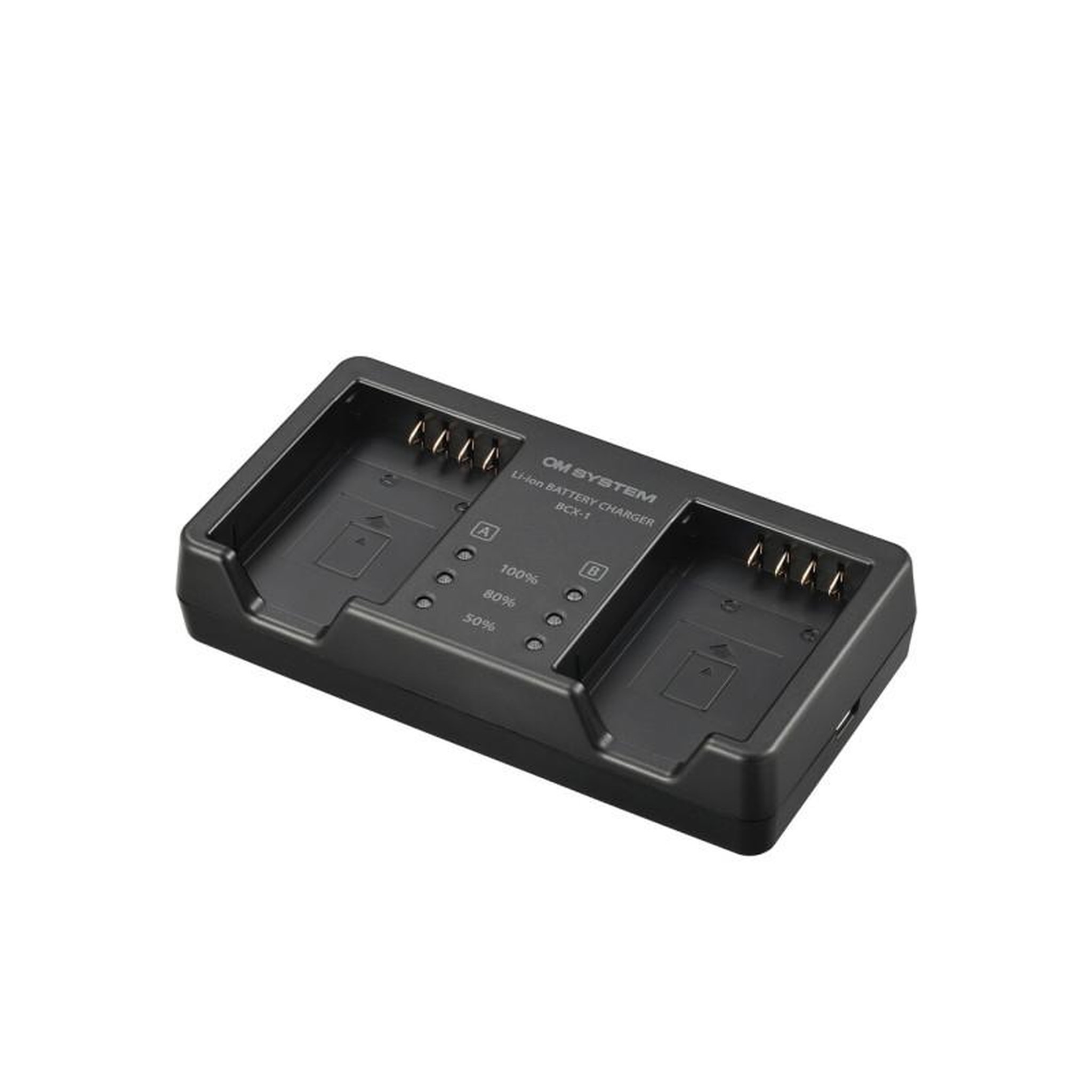 OM SYSTEM Chargeur pour appareil photo Om System Chargeur double batterie BCX 1 pour OM 1