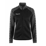 CRAFT Veste Zippé  Femme Craft Squad Half. Coloris disponibles : Noir