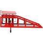 Voir la diapositive 4 : VIDAXL Rampes de reparation auto 2 pcs rouge acier