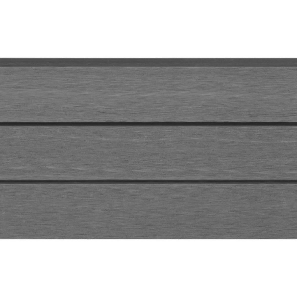 VIDAXL Panneaux de cloture de remplacement 9 pcs WPC 170 cm Gris