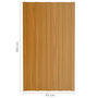 Voir la diapositive 6 : VIDAXL Panneaux de toiture 36 pcs acier galvanise naturel 80x45 cm