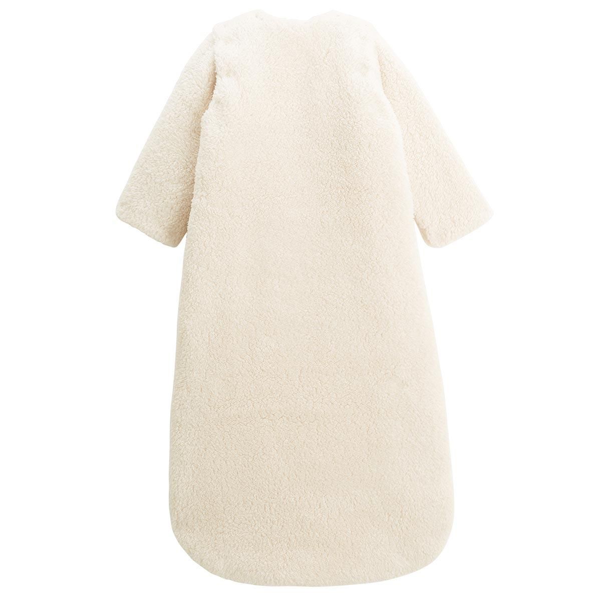 Petit Béguin Gigoteuse d'hiver en sherpa avec manches amovibles Cracotte