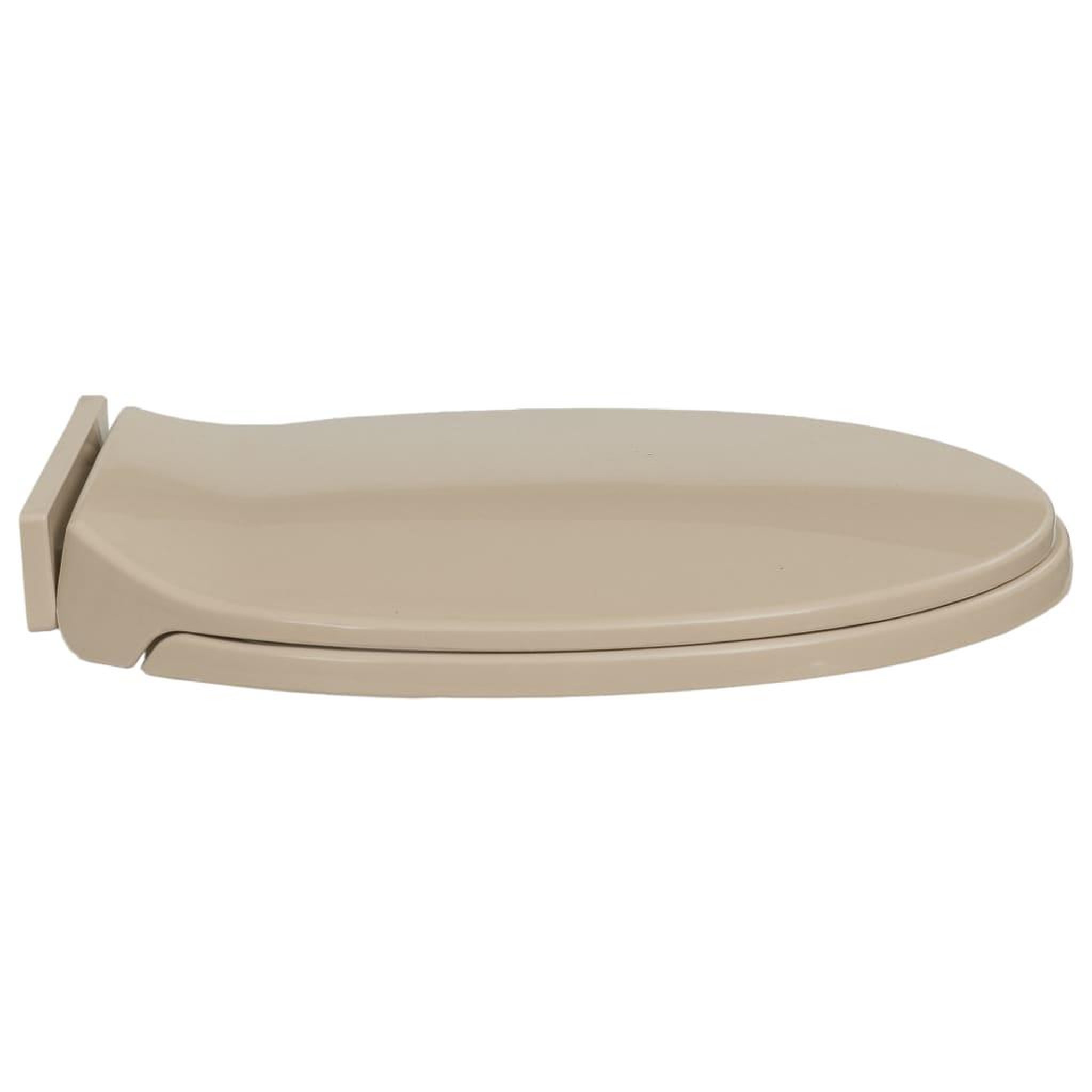 Voir la diapositive 5 : VIDAXL Siege de toilette a fermeture en douceur Beige Ovale