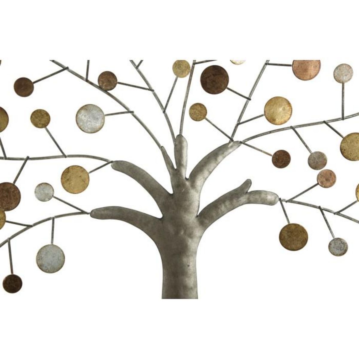 Paris Prix Déco Murale Ronde  Arbre de Vie  61cm Multicolore