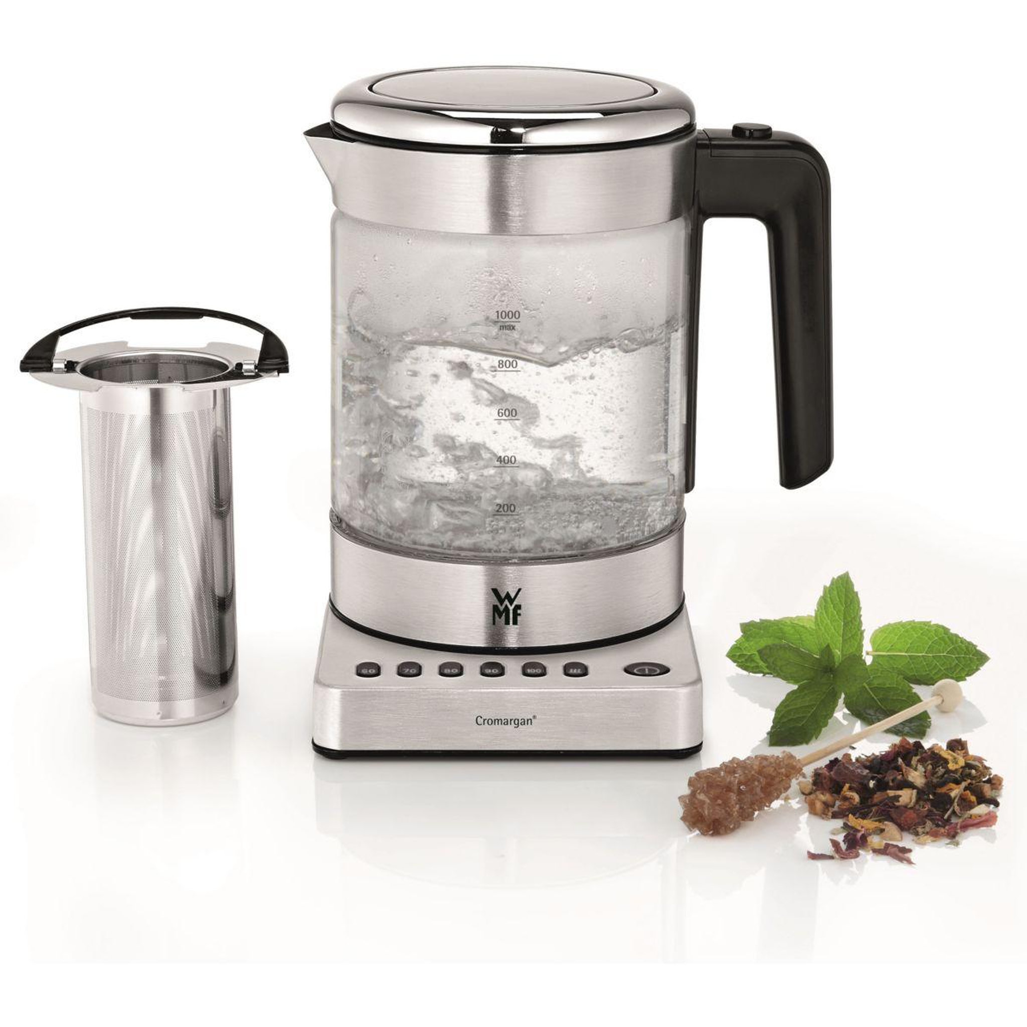 Voir la diapositive 2 : WMF Théière kitchen minis vario 1l