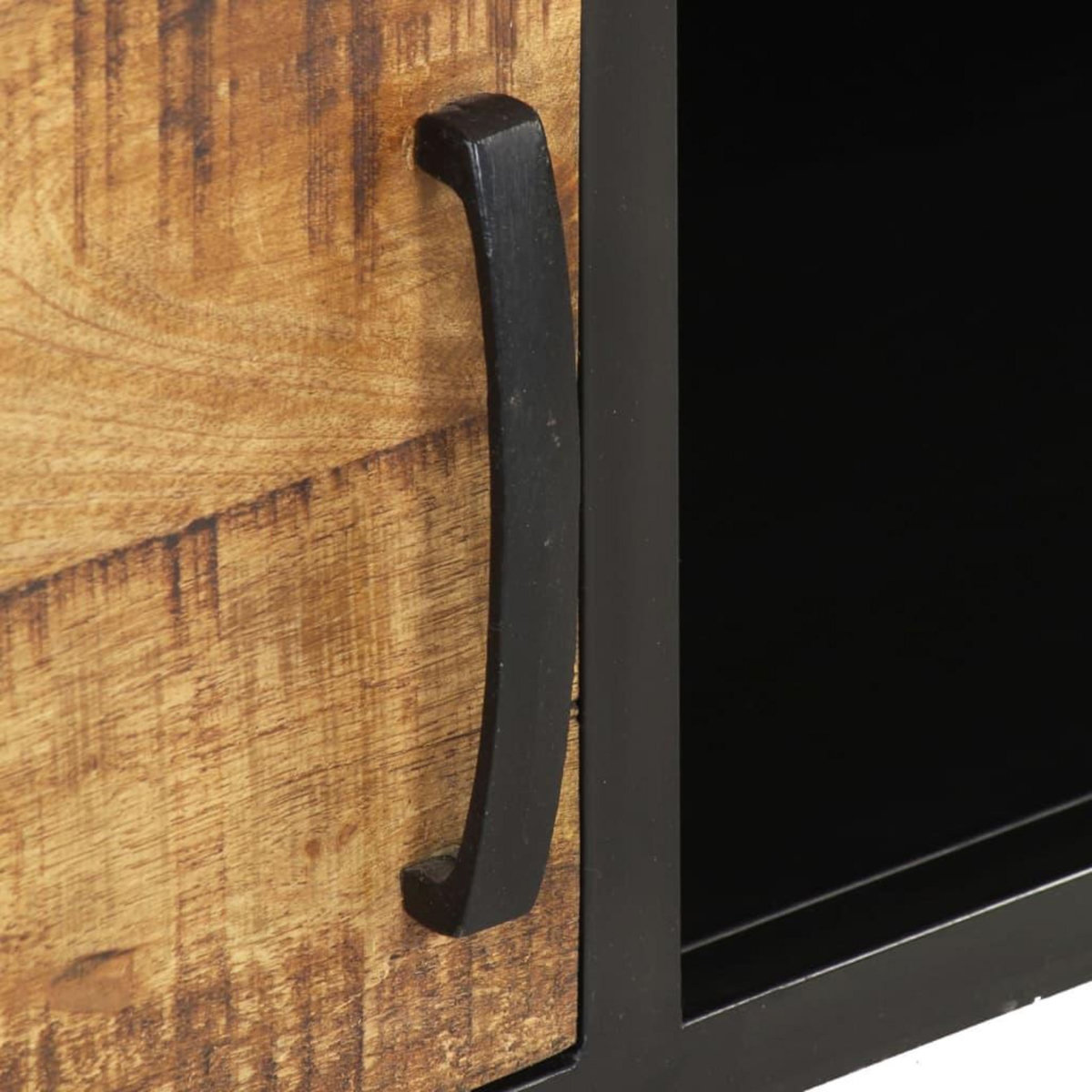 VIDAXL Table basse 105x50x35 cm Bois de manguier brut