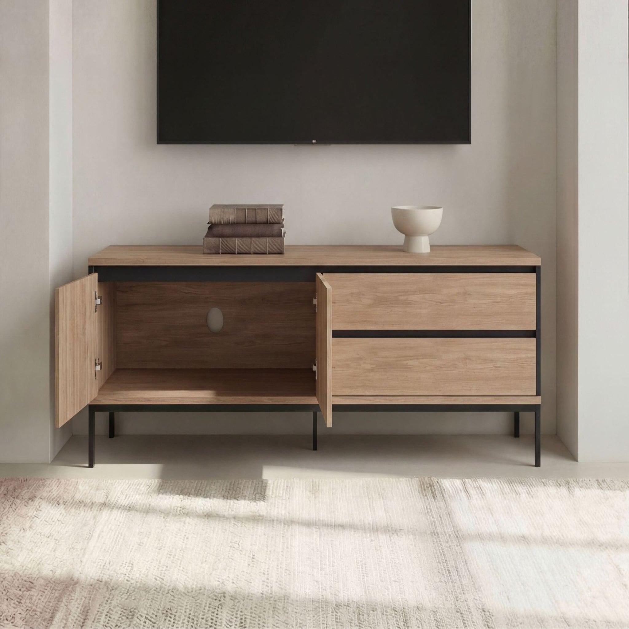 Voir la diapositive 5 : CASANOVA PARIS Vana - meuble tv 180cm en mélamine