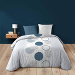 Douceur d'Intérieur Housse de couette 260x240 + 2 taies Voie lactée coton