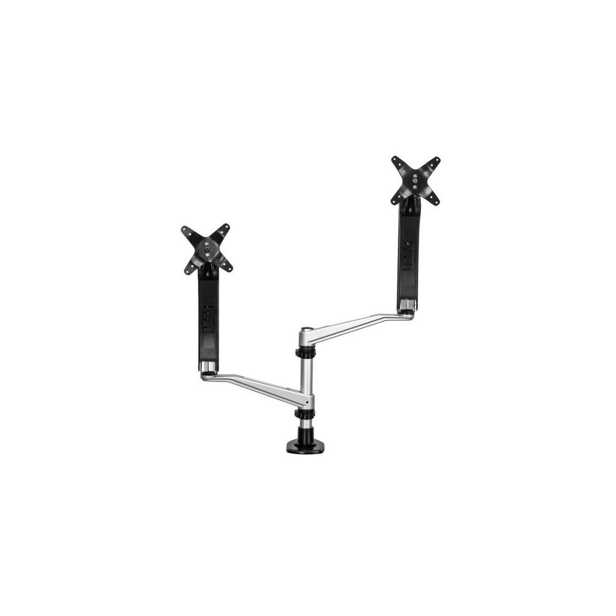 Voir la diapositive 3 : Startech Startech.com armdual30 support d'écran plat pour bureau 76,2 cm (30 ) noir, argent