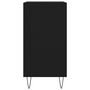 Voir la diapositive 5 : VIDAXL Buffet noir 57x35x70 cm bois d'ingenierie