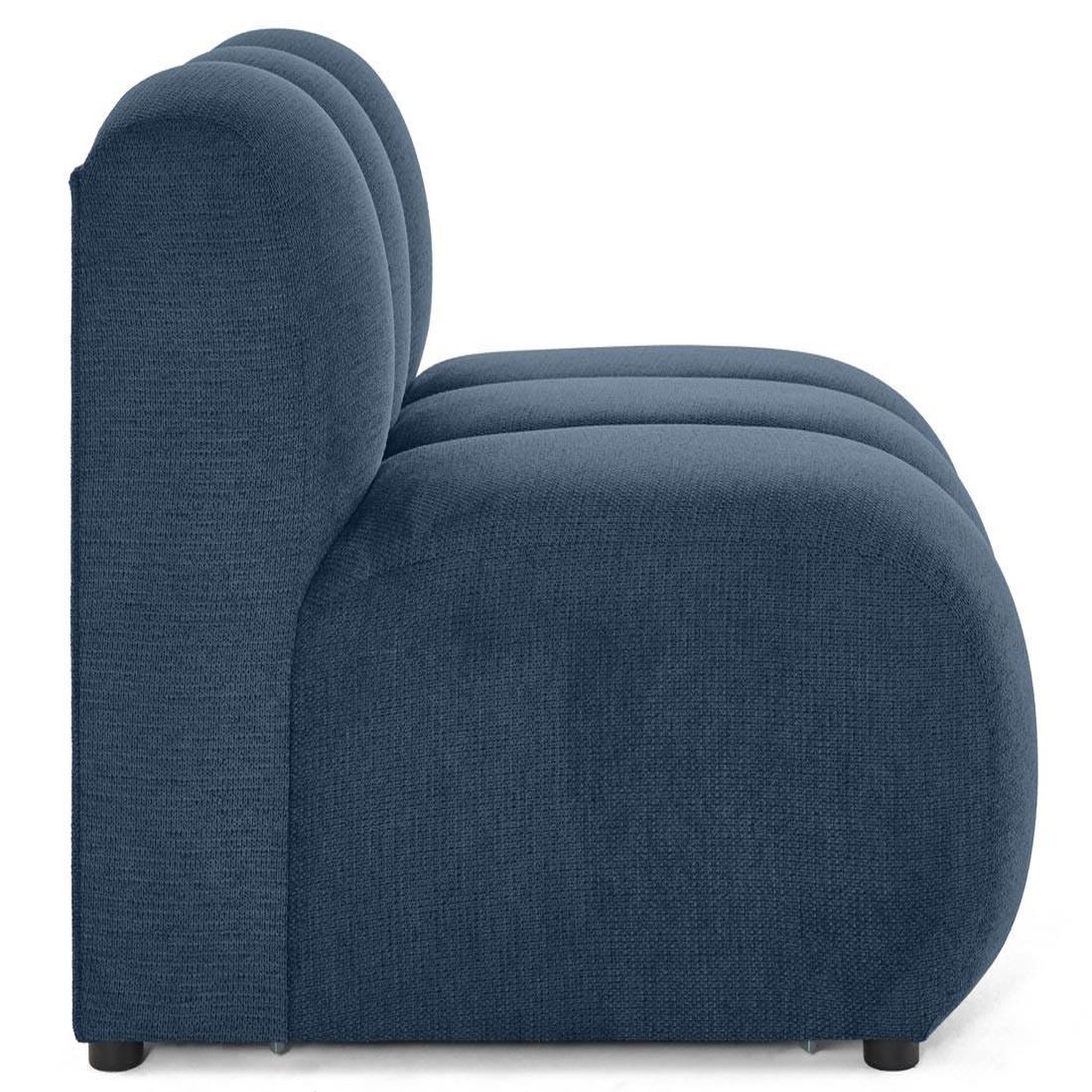 Voir la diapositive 4 : BEST MOBILIER Debbie - module d'assise en tissu texturé