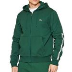 Lacoste Sweat Zippée  Homme Lacoste SH1209. Coloris disponibles : Vert