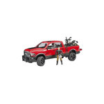Bruder Véhicule jouet Bruder RAM 2500 Power Wagon rouge