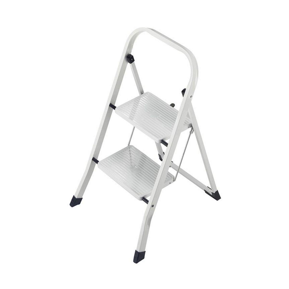 HAILO Marchepied extraplat - 2 marches - 2,47m - en acier inox