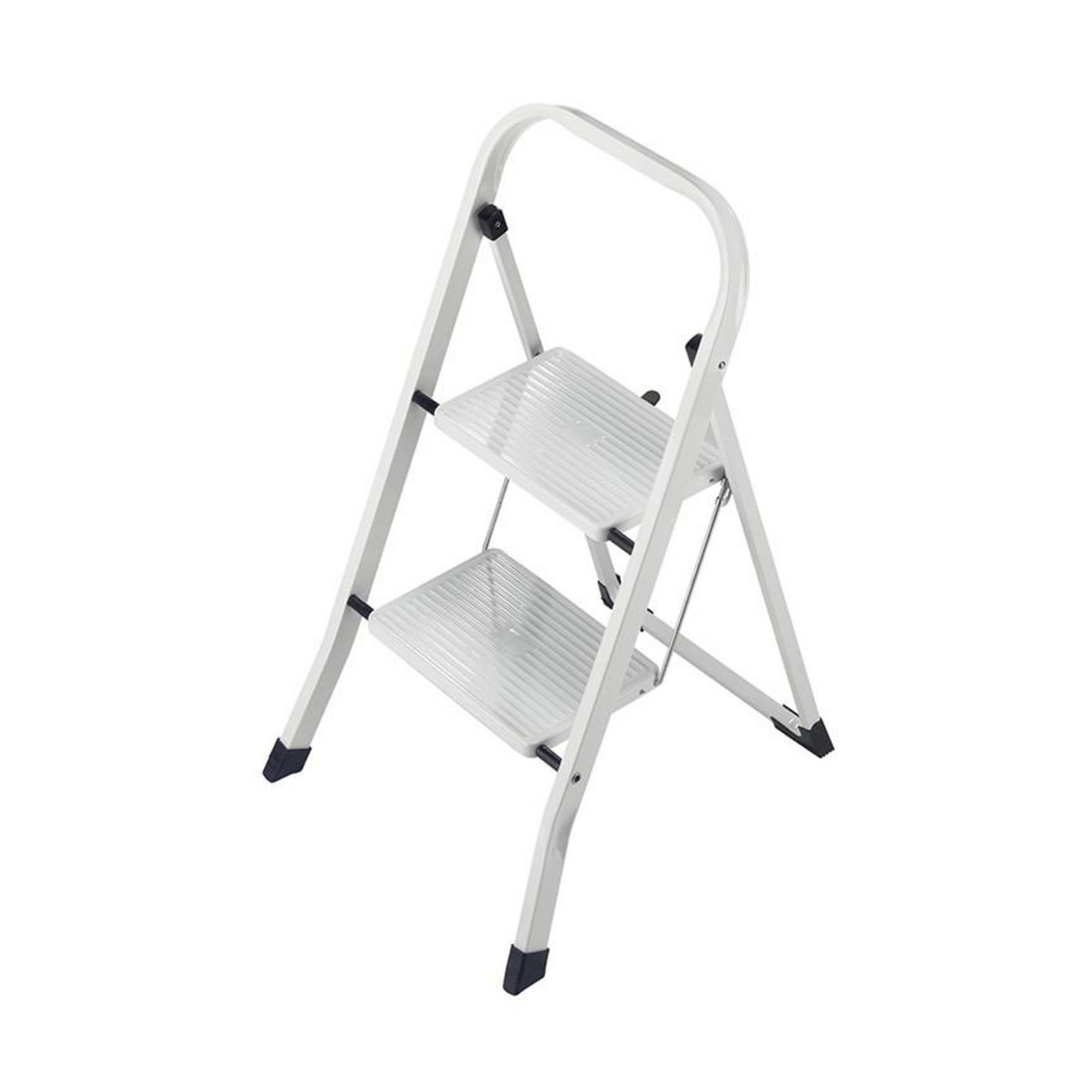 HAILO Marchepied extraplat - 2 marches - 2,47m - en acier inox