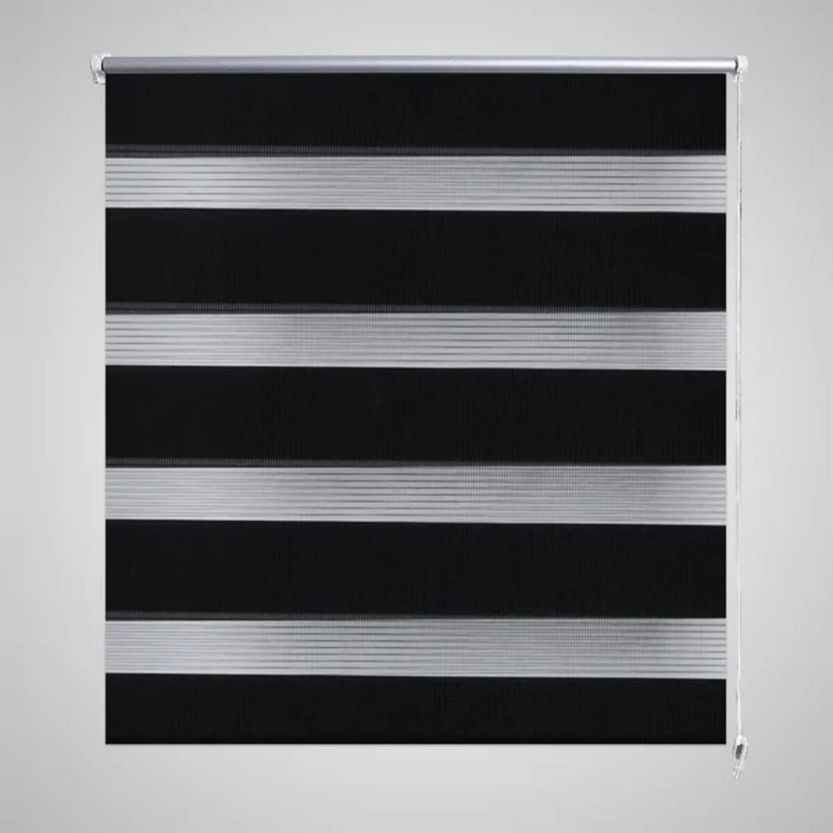 VIDAXL Store enrouleur tamisant 100 x 175 cm noir
