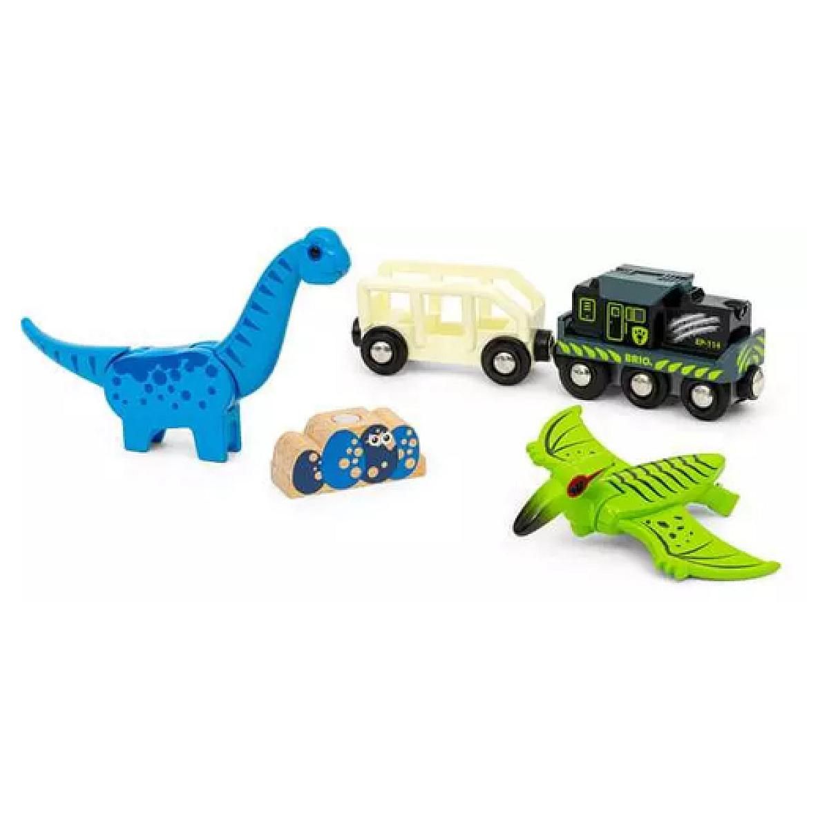 Brio 36096 - train dinosaure a batterie