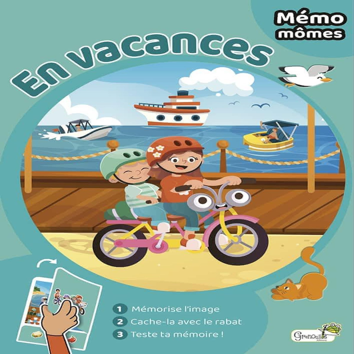 EN VACANCES. MEMO MOMES, Marbehant Cécile