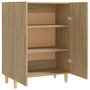 Voir la diapositive 5 : VIDAXL Buffet Chene sonoma 70x34x90 cm Bois d'ingenierie