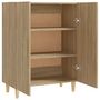 Voir la diapositive 5 : VIDAXL Buffet Chene sonoma 70x34x90 cm Bois d'ingenierie