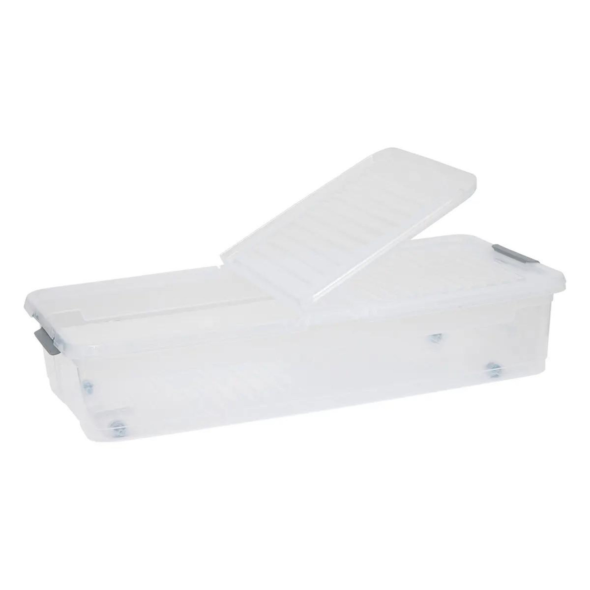 Voir la diapositive 2 : FIVE Boîte de stockage  flip'n bed  33l transparent